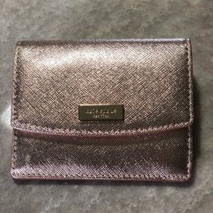Kate spade mini compact wallet
